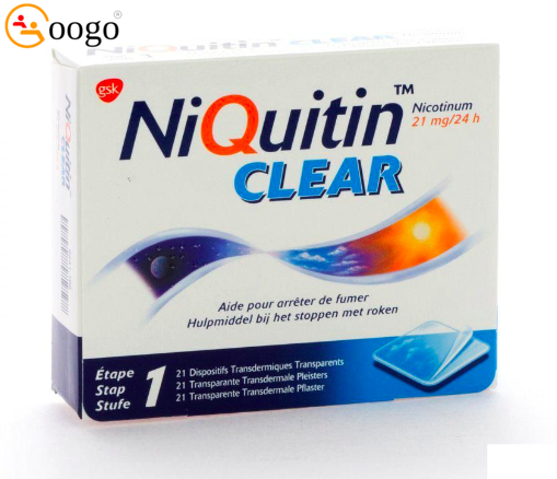 Niquitin Clear Patch 21mg, Patch 21